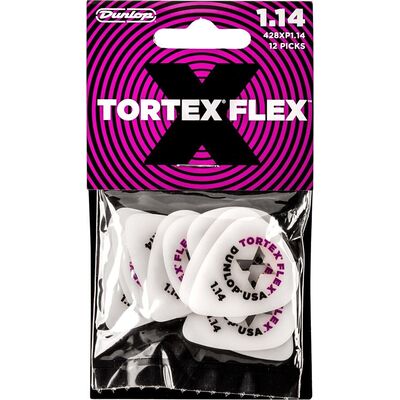 Набор медиаторов Dunlop 428XP1.14 Tortex Flex X 1.14, Количество медиаторов: Набор