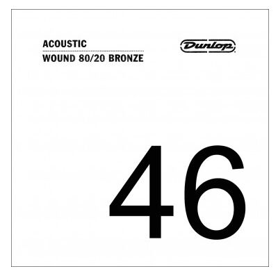 Струна для акустической гитары Dunlop DAB46 Single .046 WND