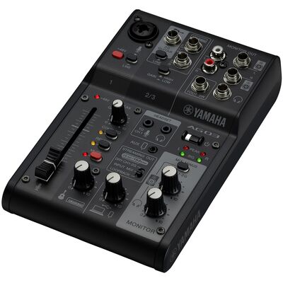 Комплект студийного оборудования Yamaha AG03MK2 Black LSPK, изображение 3