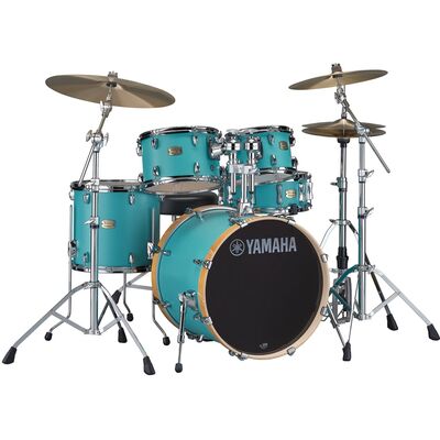 Ударная установка Yamaha Stage Custom SBP2F5 Matte Surf Green