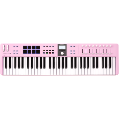 MIDI-клавиатура Arturia KeyLab Essential 61 MK3 Rose Quartz, Цвет: Розовый, Количество клавиш: 61
