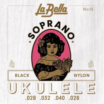 Струны для укулеле La Bella 15-Soprano