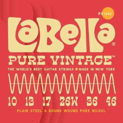 Струны для электрогитары La Bella PV1046