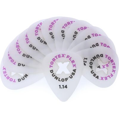 Упаковка медиаторов Dunlop 428XR1.14 TORTEX FLEX X STD - 72/BG, Количество медиаторов: Упаковка
