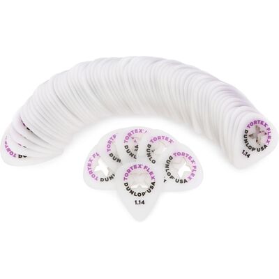 Упаковка медиаторов Dunlop 428XR1.14 TORTEX FLEX X STD - 72/BG, Количество медиаторов: Упаковка, изображение 2
