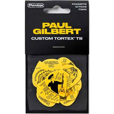 Набор медиаторов Dunlop PG462P Paul Gilbert Custom Tortex TIII .73