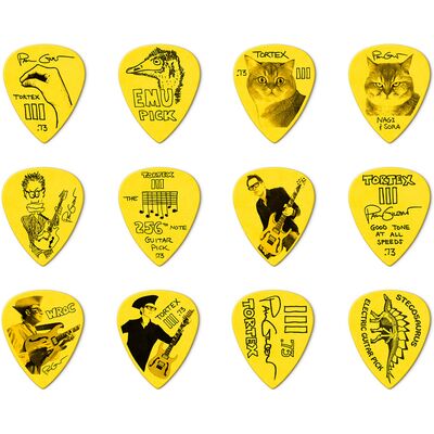 Набор медиаторов Dunlop PG462P Paul Gilbert Custom Tortex TIII .73, изображение 3