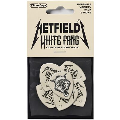 Набор медиаторов Dunlop PVPPH122 Hetfield's White Fang Custom Flow Variety Pack