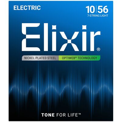 Струны для электрогитары Elixir 19057 10-56 7-String