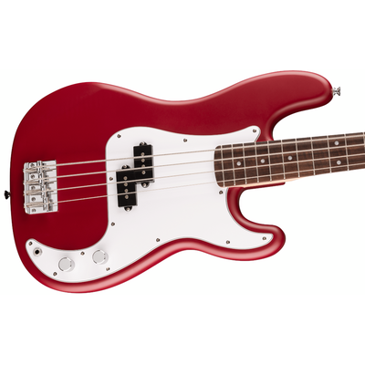 Бас-гитара Fender Squier Debut Precision Bass LRL Dakota Red, Цвет: Красный, изображение 3