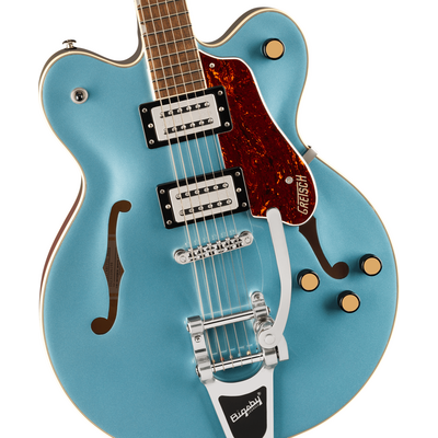 Гитара полуакустическая Gretsch G2622T Streamliner with Bigsby LRL Arctic Blue, изображение 4
