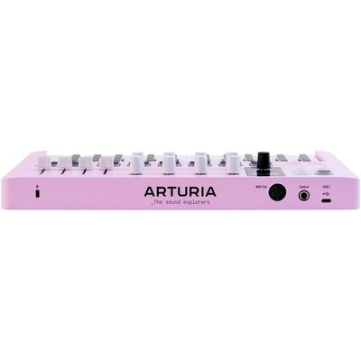 MIDI клавиатура Arturia MiniLAB 3 Rose Quartz, Цвет: Розовый, изображение 4