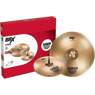 Комплект тарелок Sabian B8X 2-Pack