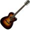 Гитара электроакустическая Fender PM-3 Deluxe Triple Sunburst