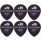 Набор медиаторов Dunlop 485P03HV Black Teardrop, изображение 2