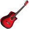 Гитара акустическая Fante FT-D38-RDS, Отделка: Глянцевая, Цвет: Красный