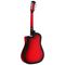 Гитара акустическая Fante FT-D38-RDS, Отделка: Глянцевая, Цвет: Красный, изображение 2