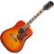 Гитара электроакустическая Epiphone Hummingbird 12-String Aged Cherry Sunburst
