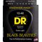 Струны для акустической гитары DR Black Beauties BKA-10 10-48