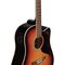 Гитара электроакустическая Eko Ranger CW EQ Brown Sunburst, изображение 3