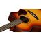 Гитара трансакустическая Kepma F0E-GA Top Gloss Cherry Sunburst, изображение 2