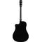 Гитара электроакустическая Fender CD-60SCE Black WN, изображение 2